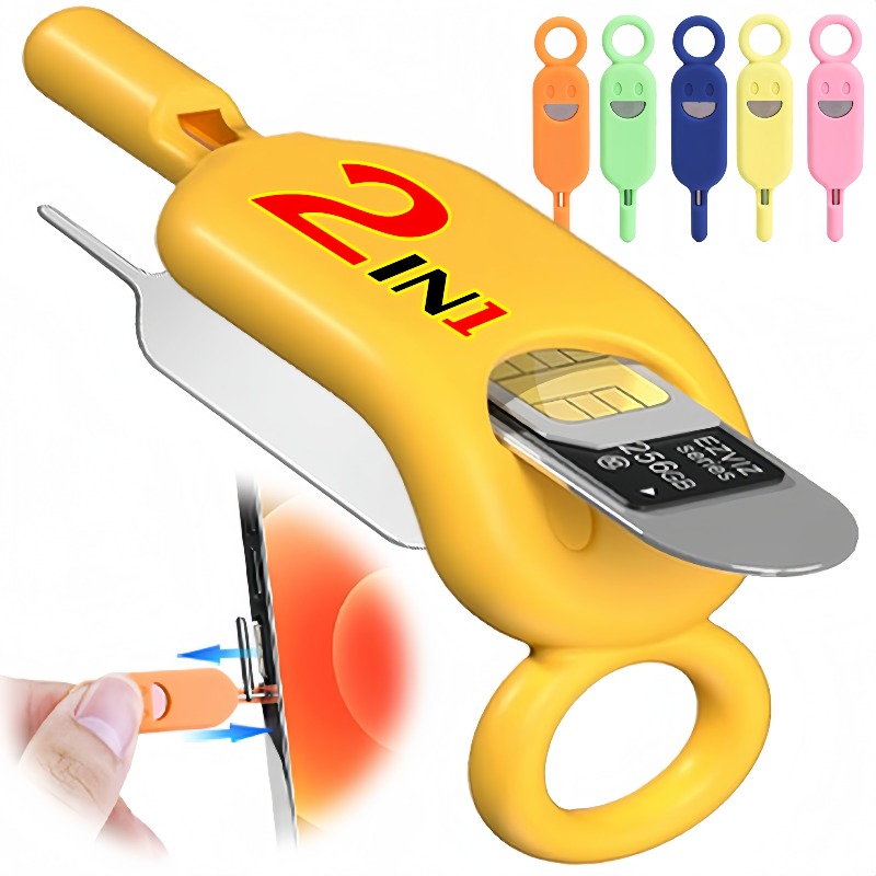 Home Assistant Sd - SIM Card Holder Keychain with Eject
