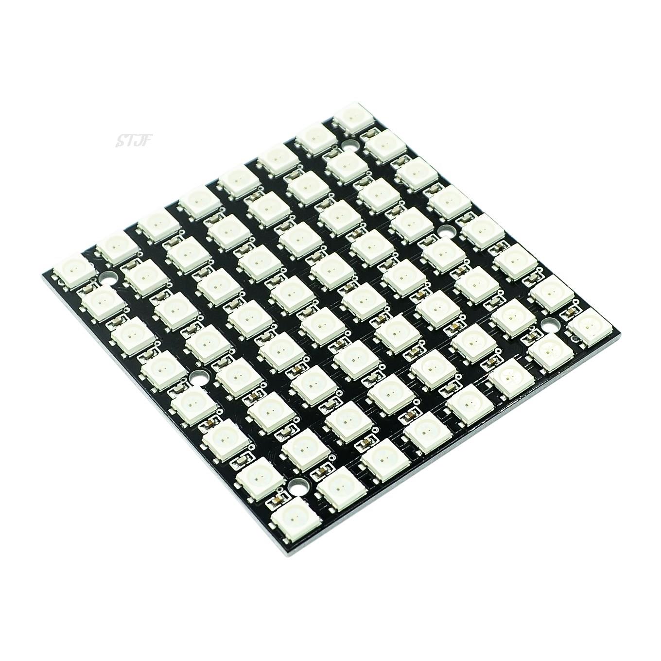 WS2812 smd LED 5050 RGB 8x8 64 - Rgb Led Matrix 8X8 review and price