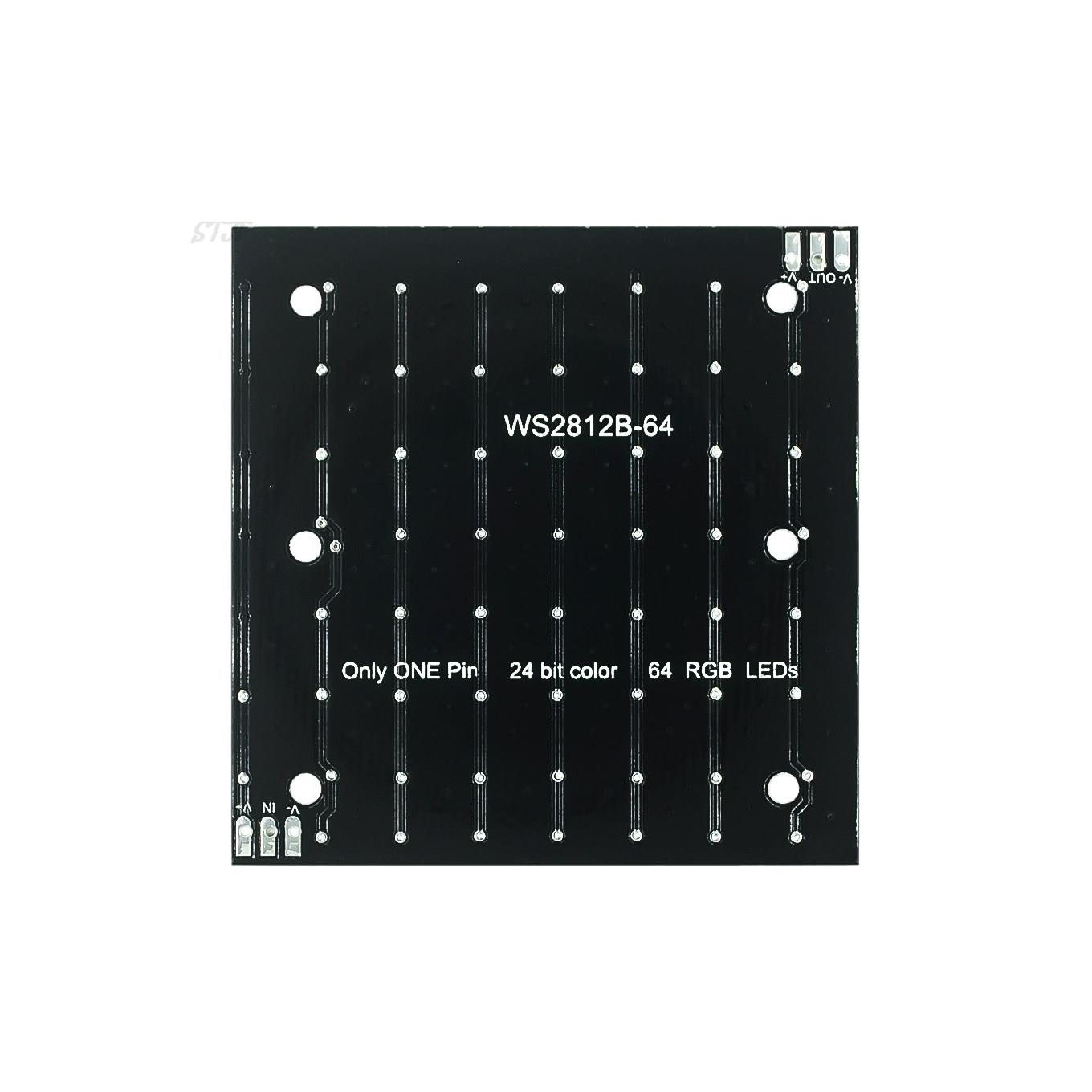 WS2812 smd LED 5050 RGB 8x8 64 - Rgb Led Matrix 8X8 review and price