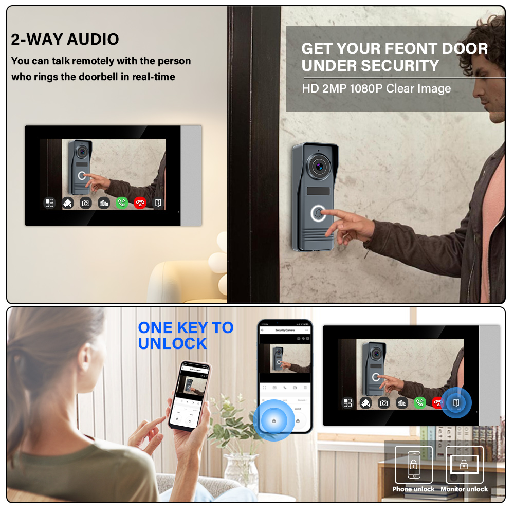 2-Wires Smart Home Wifi 1080P  - Smart Doorbell Wired review and price