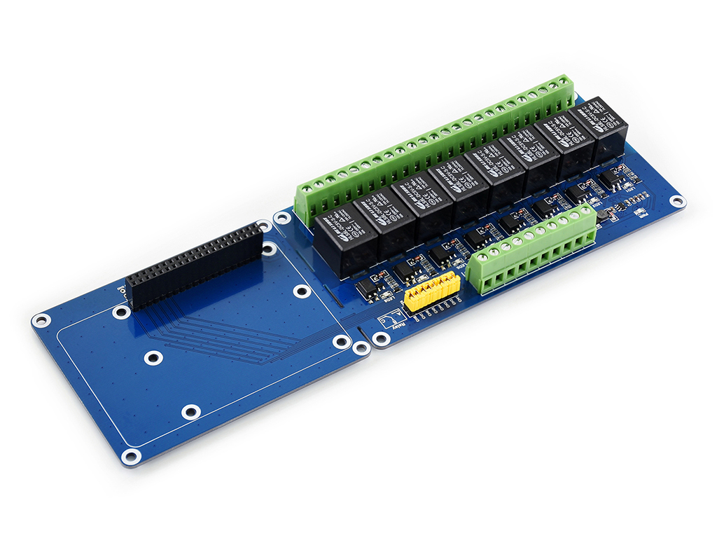8-Channel Relay HAT for Raspbe - Home Automation Raspberry Pi review and price