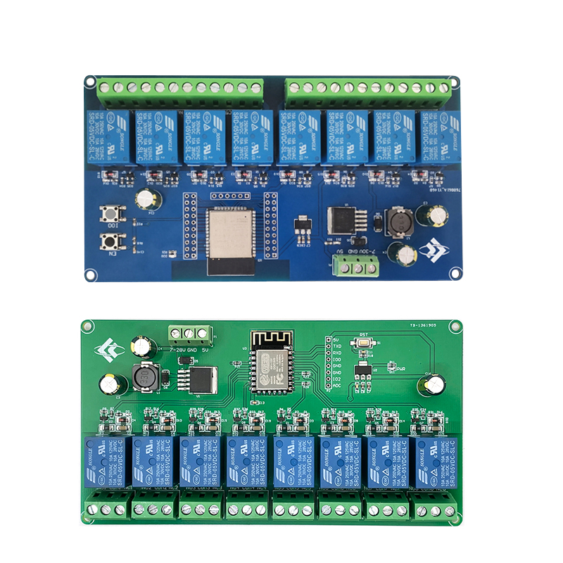 ESP8266 / ESP32 WIFI 8 Channel - Relay 8 Channel Board review and price