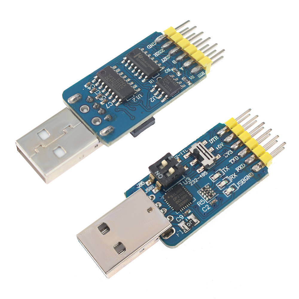 6 in 1 USB Serial Adapter CP21 - Level Shifter 3.3V review and price
