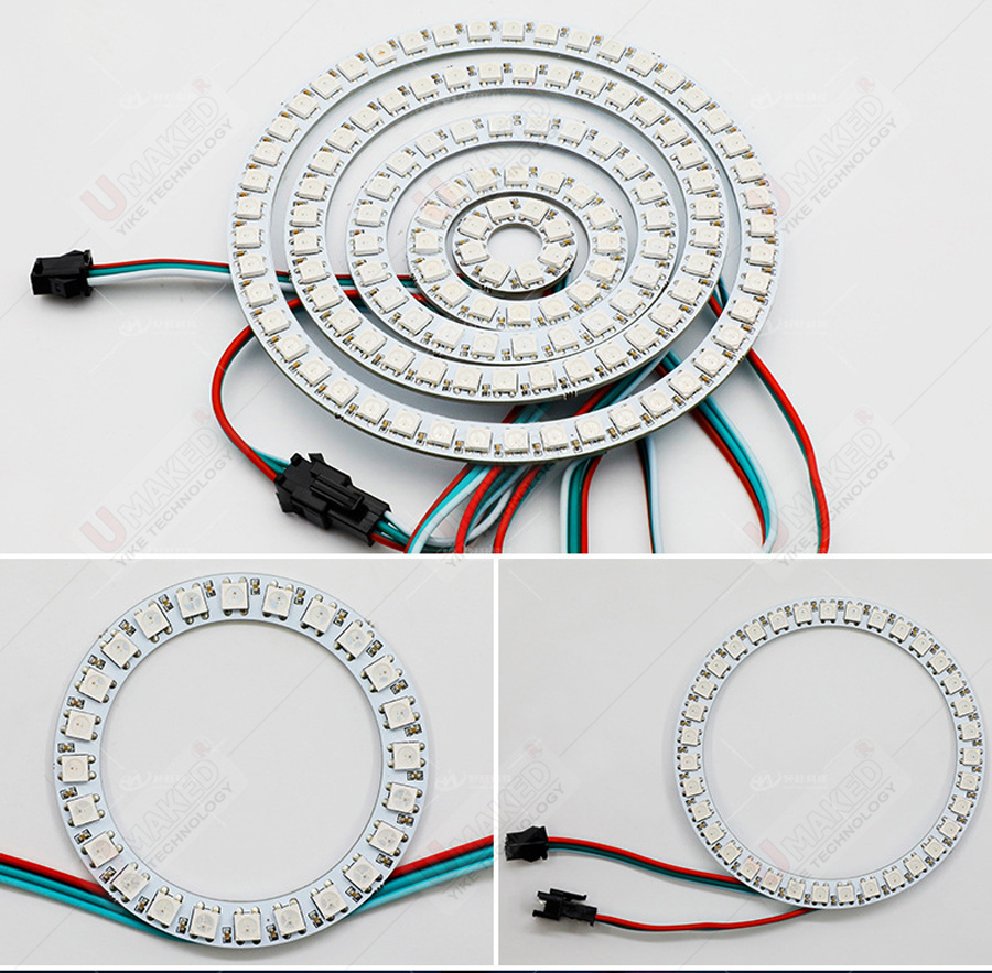 2pcs WS2812B Individually Addr - Rgb Led Matrix 8X8 review and price