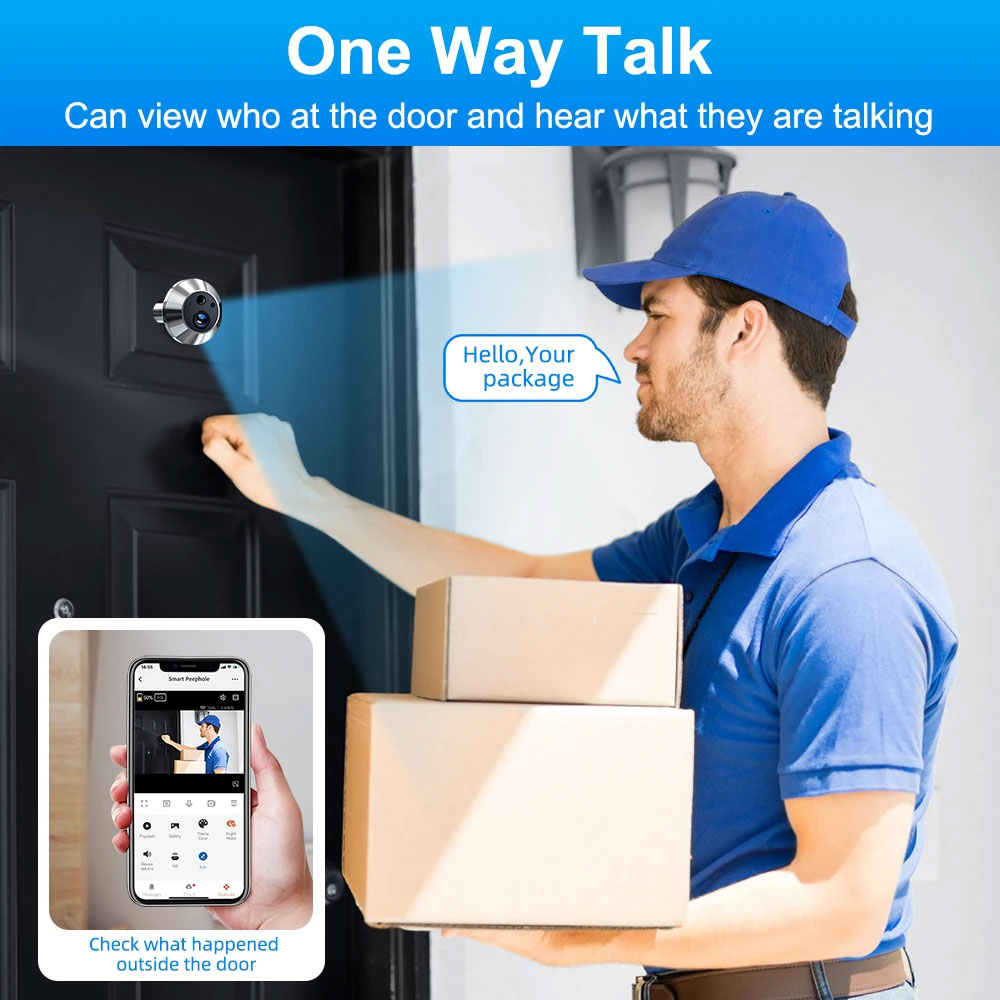Tuya Smart 5MP 140° Wide View  - Smart Doorbell Wired review and price