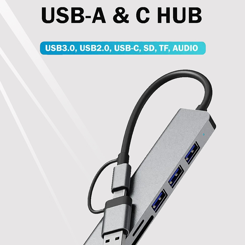 Type C Hub USB Splitter 8 In 1 - Home Assistant Sd review and price