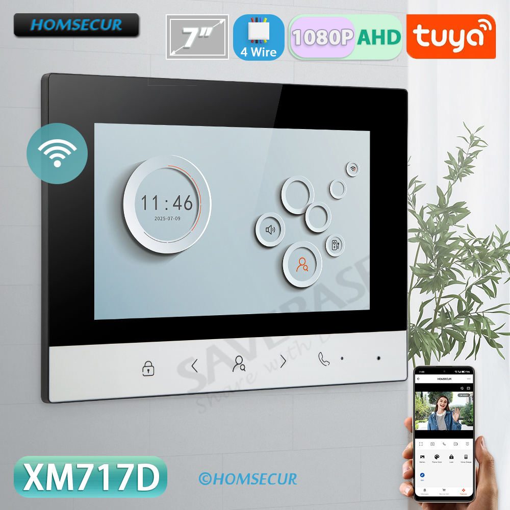 Tuya Smart WIFI Indoor Monitor - Smart Doorbell Wired review and price