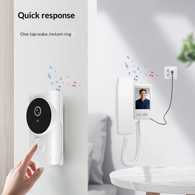 Home Wireless Video Doorbell I - Smart Doorbell Wired review and price