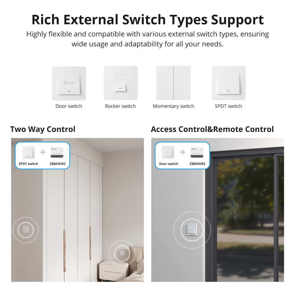 SONOFF ZBMINIR2 Extreme Zigbee - Sonoff Basic Switch review and price