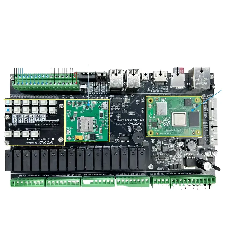 Kincony Server16 Raspberry Pi  - Home Automation Raspberry Pi review and price