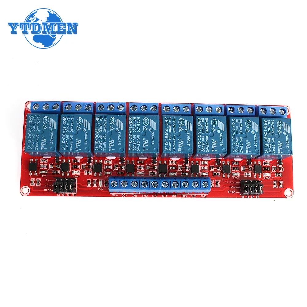 1PCS Relay Module 5V 12V 24V 1 - Relay 8 Channel Board review and price