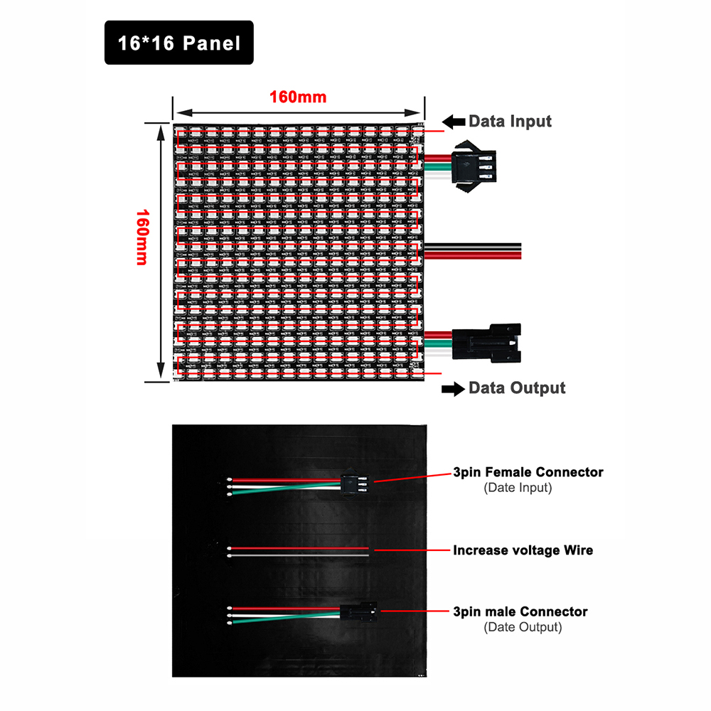 DC5V WS2812B 5050 RGB SMD Flex - Rgb Led Matrix 8X8 review and price